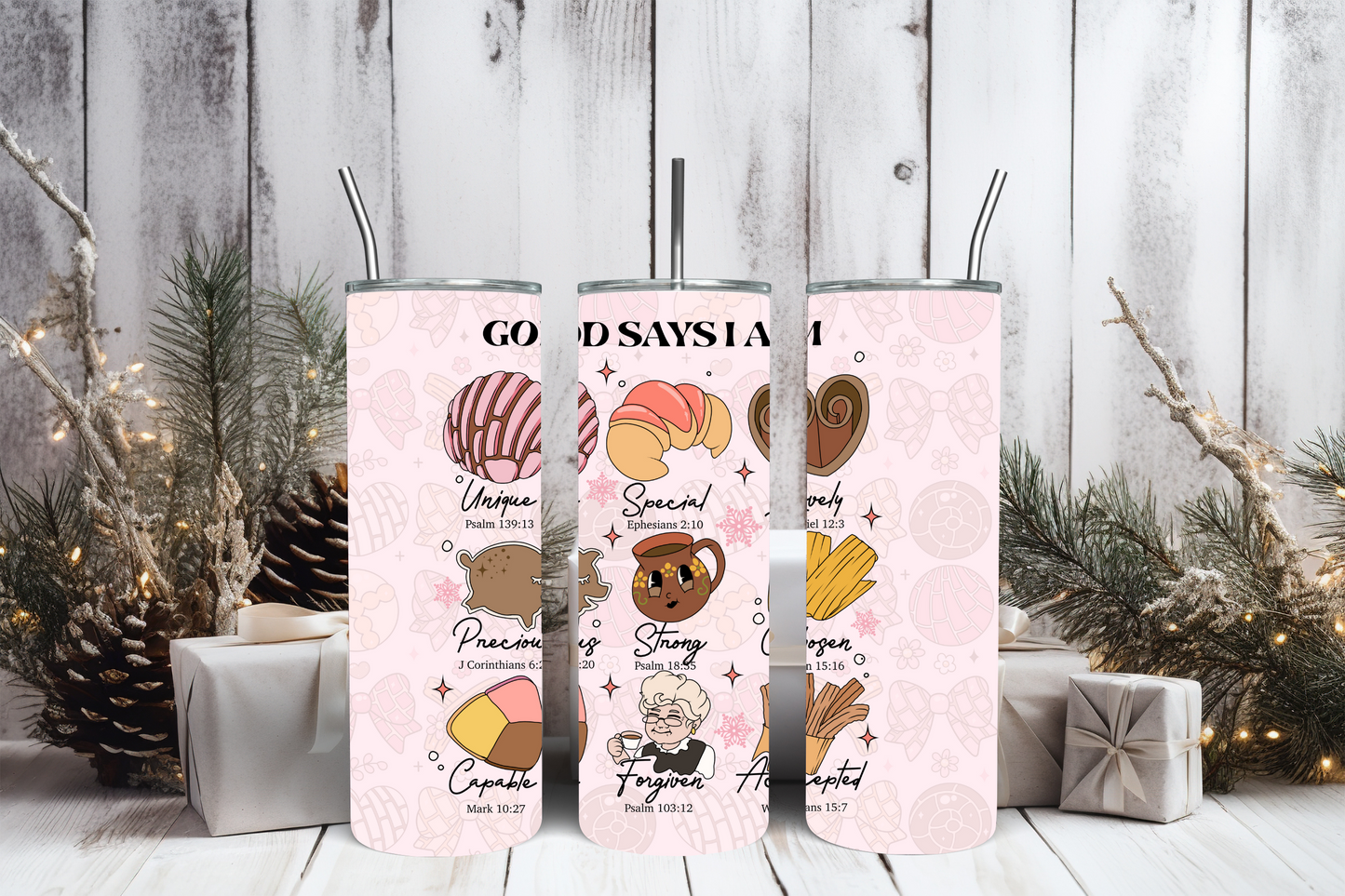 God Say I Am 20oz Tumbler