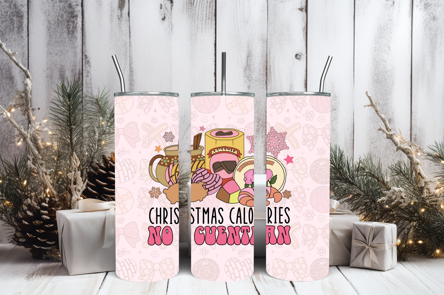 Christmas Calories 20oz Tumbler