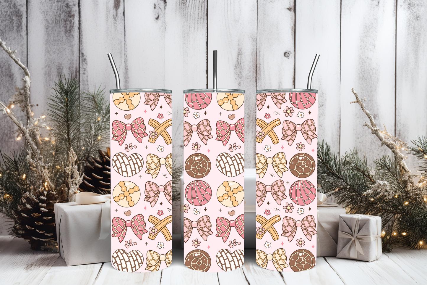Bows and Conchas 20oz Tumbler