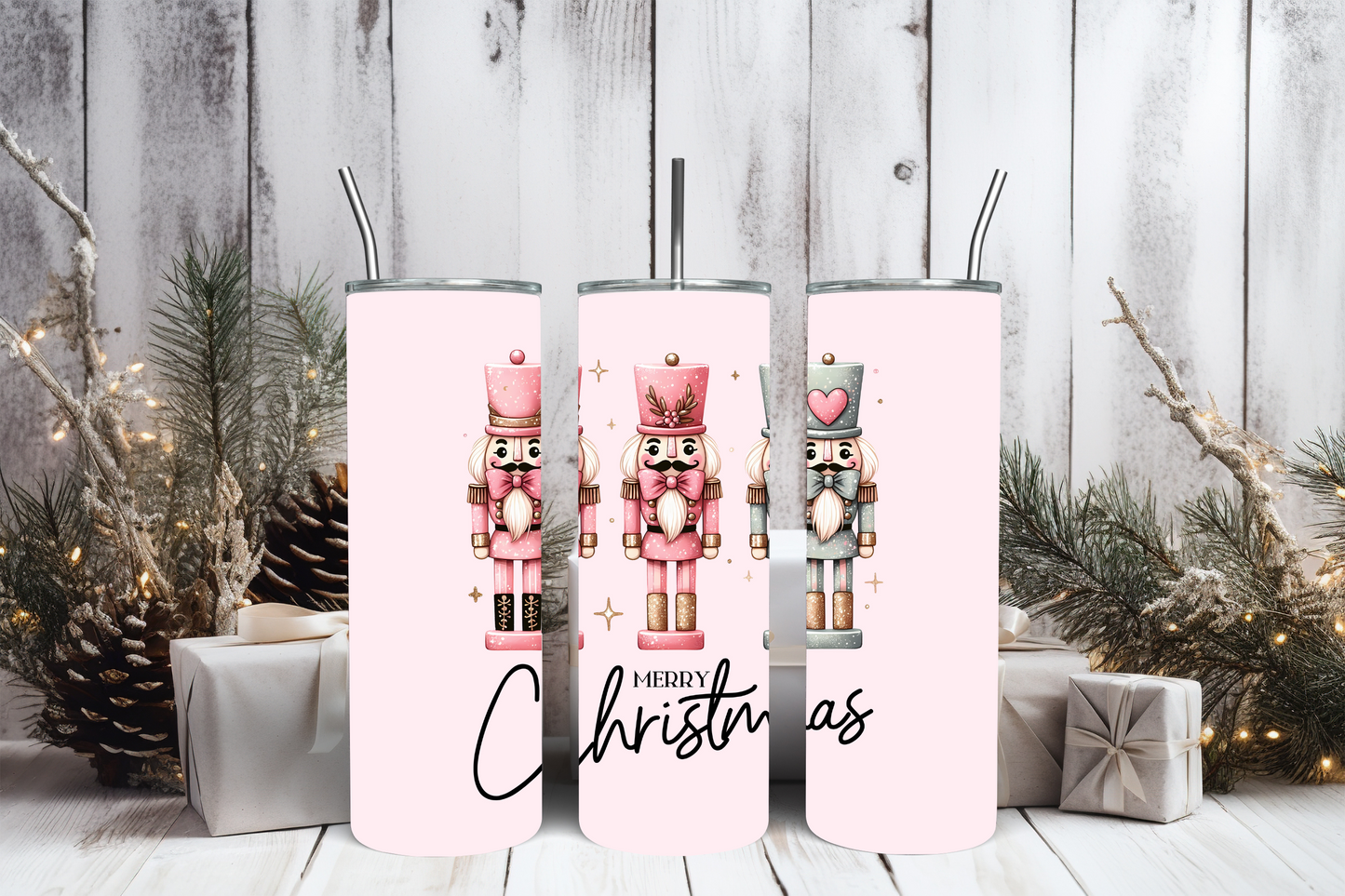 Nutcracker Christmas 20oz Tumbler