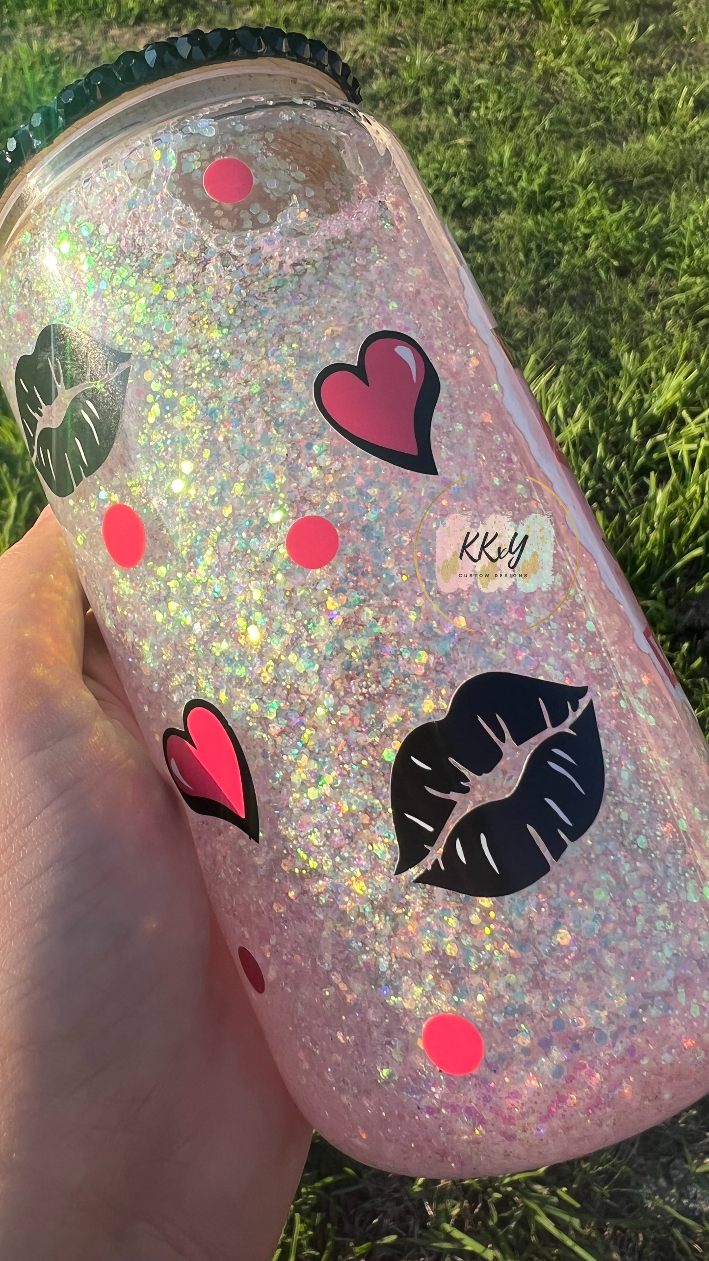 On Wednesday We Wear Pink - Glass Snowglobe